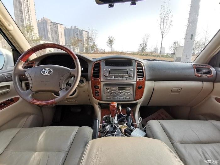 经典老车试出我的原装进口陆地巡洋舰lc100