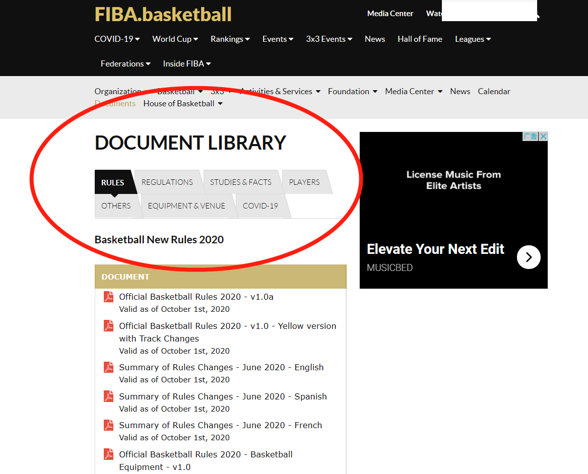 Fiba Iref Library 从哪里能免费下载各种FIBA篮球规则和文件? - 知乎