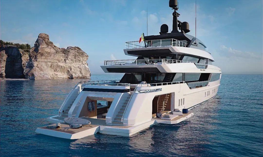 首艘圣劳伦佐57steel超级游艇下水,即将交付! - 知乎