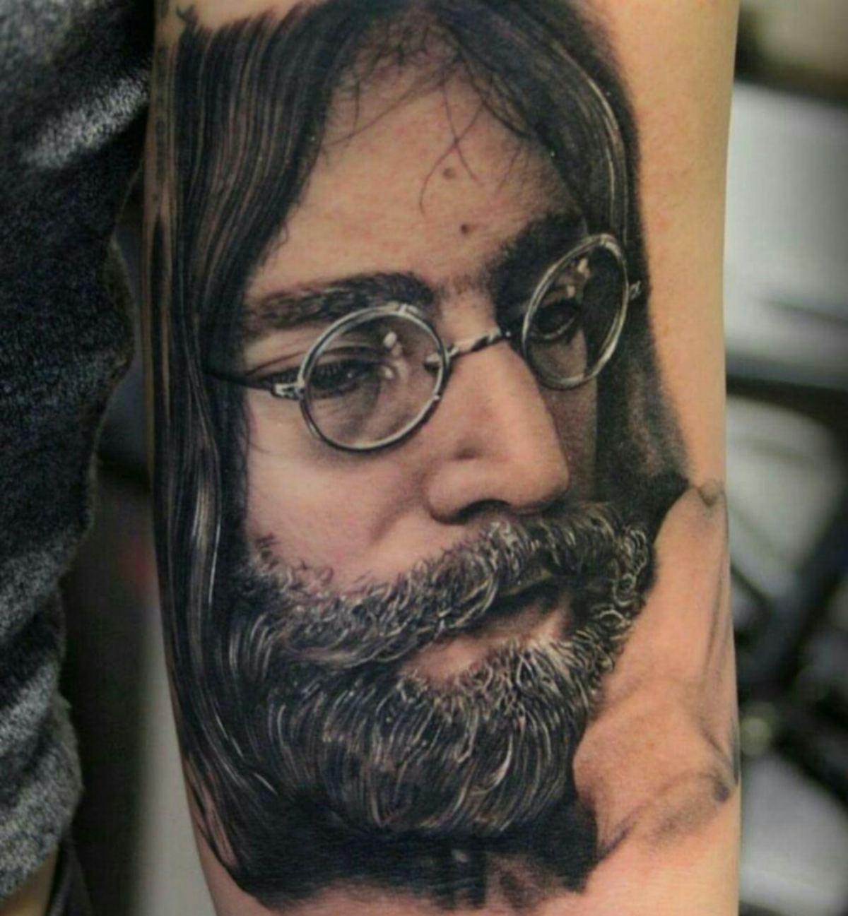 【纹身素材】披头士《艾比路》专辑封面50周年,好多人纹了同款纹身