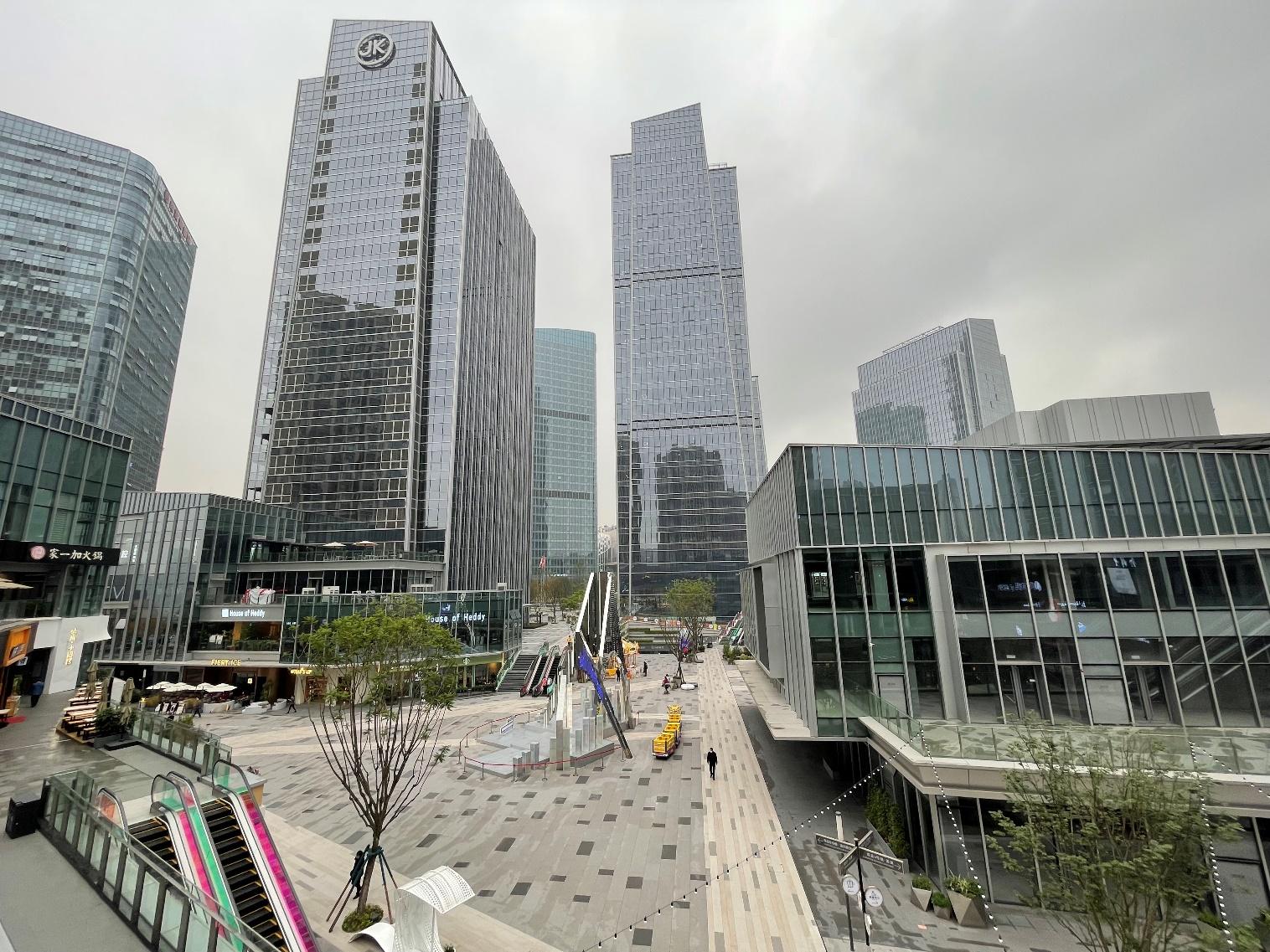 重庆金州商圈商业考察三金科中心悦fun2