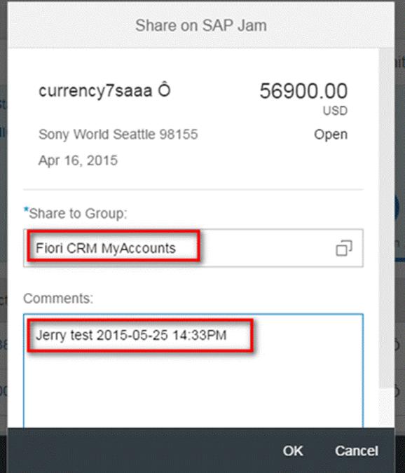 SAP CRM Fiori应用和SAP JAM的集成配置 知乎