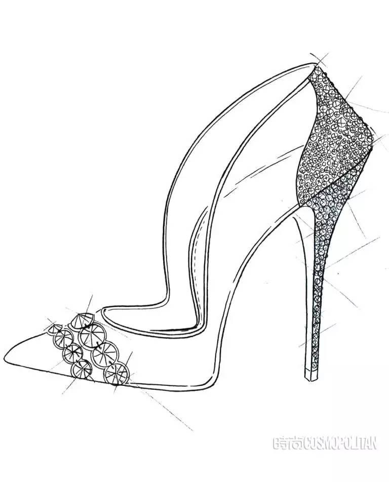 omg9大品牌为灰姑娘设计新款水晶鞋简直美翻了