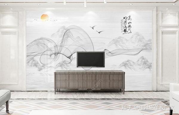 看完你就知道有钱人的背景墙和你家背景墙的区别了 下次也这样装 知乎