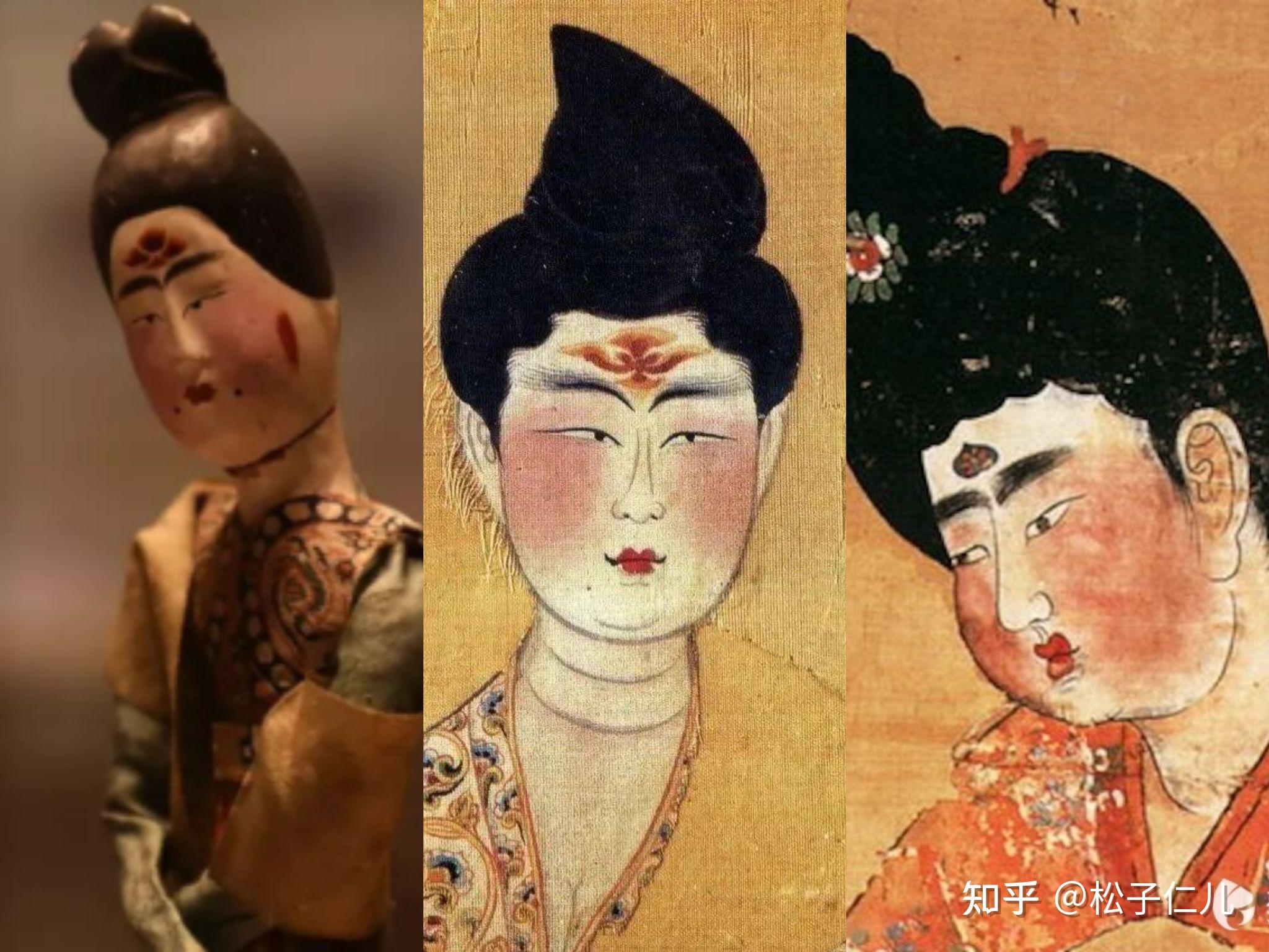 花钿—中国古代女性的自信之美 - 知乎