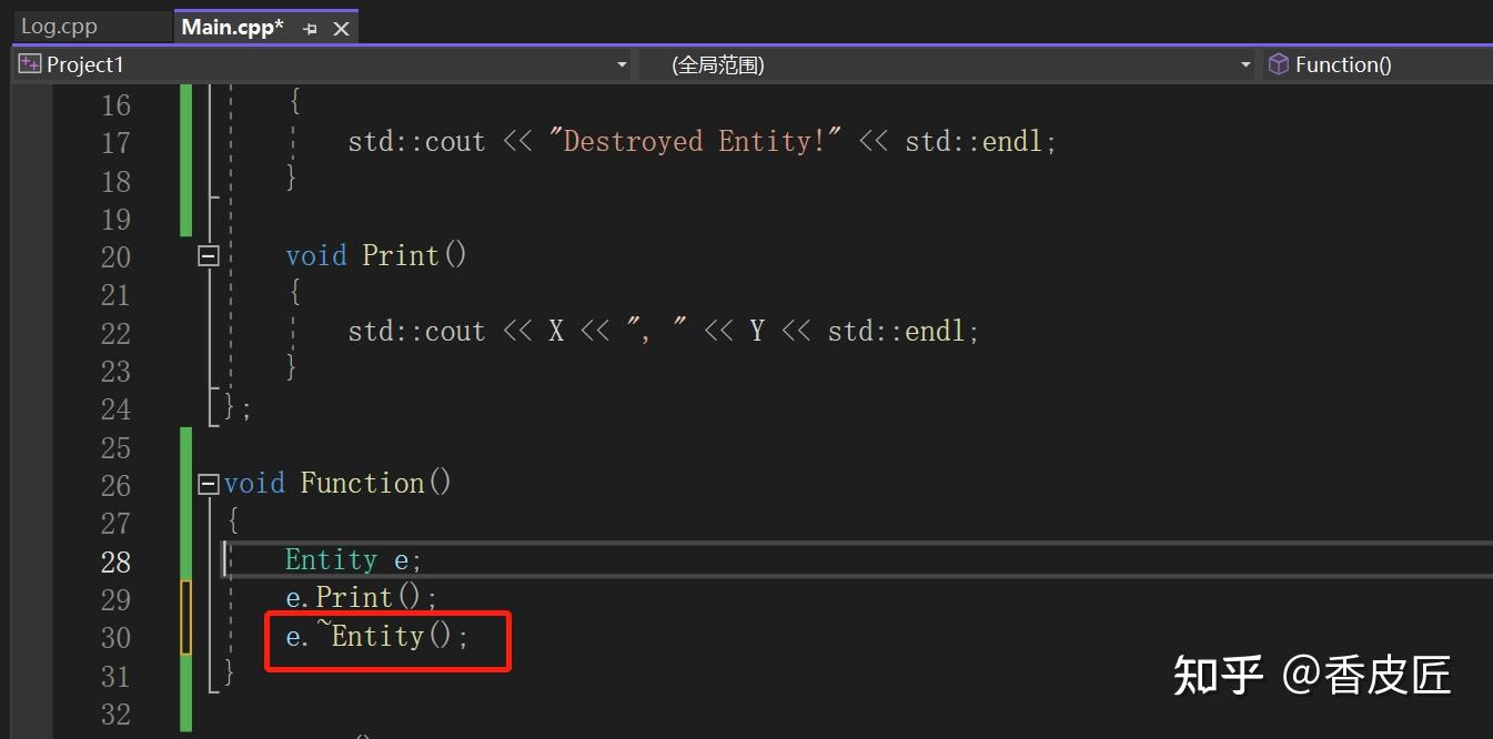 22 - C++ 析构函数 - 知乎