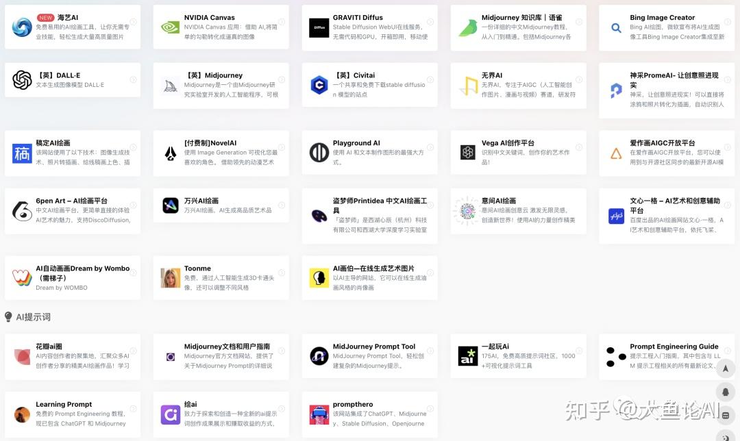 【强烈建议收藏】全网最全AI工具合集网站 - 知乎