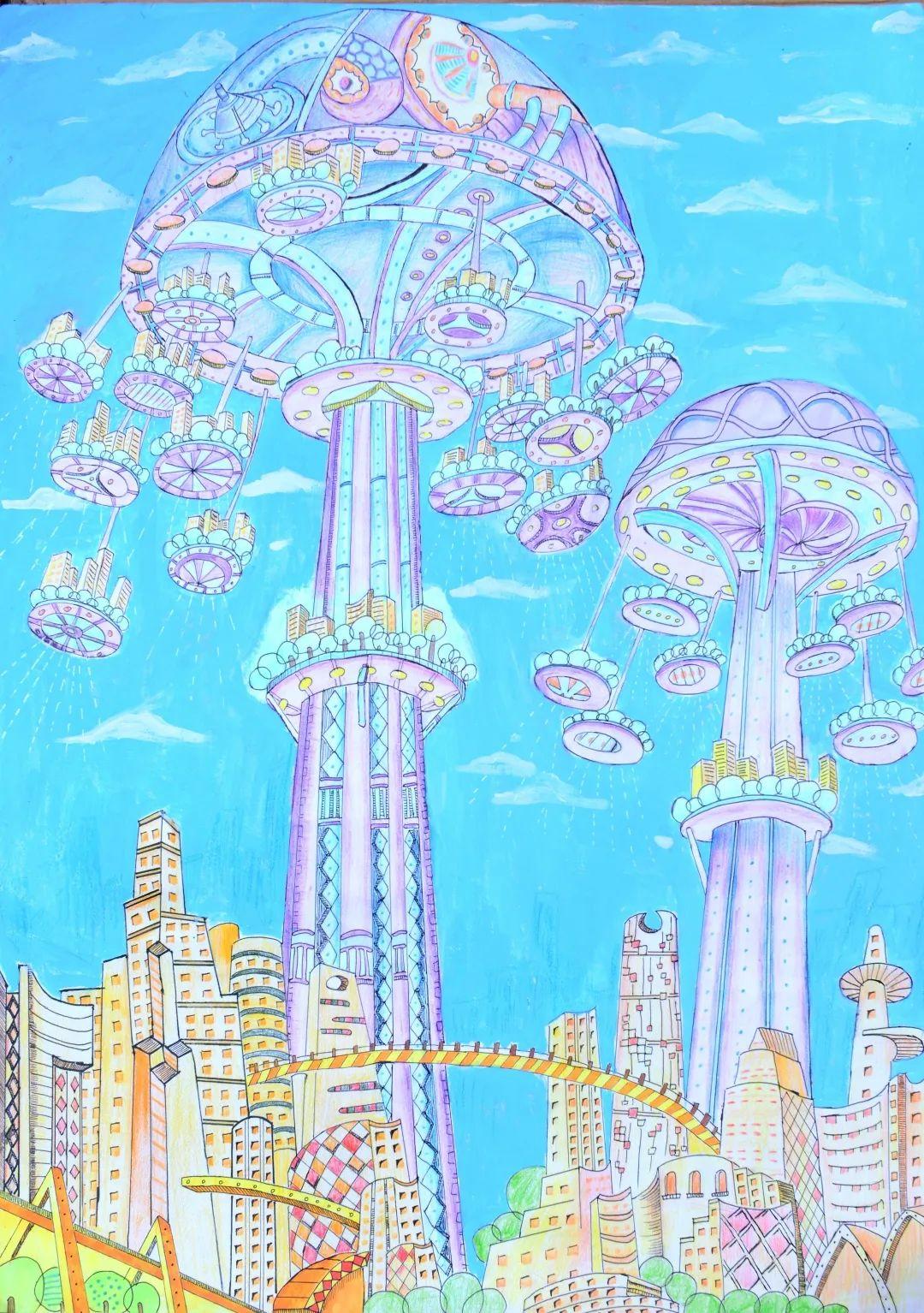 儿童友好文艺|江苏苏州:儿童友好城市获奖绘画作品欣赏 - 知乎