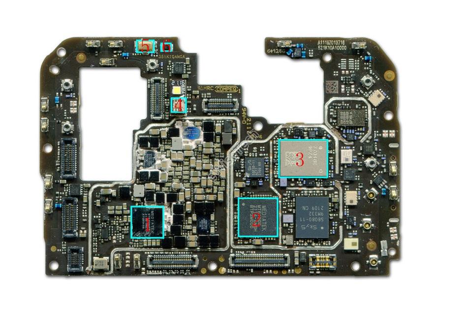 e拆解拆解redminote10pro现众多国产芯片厂家