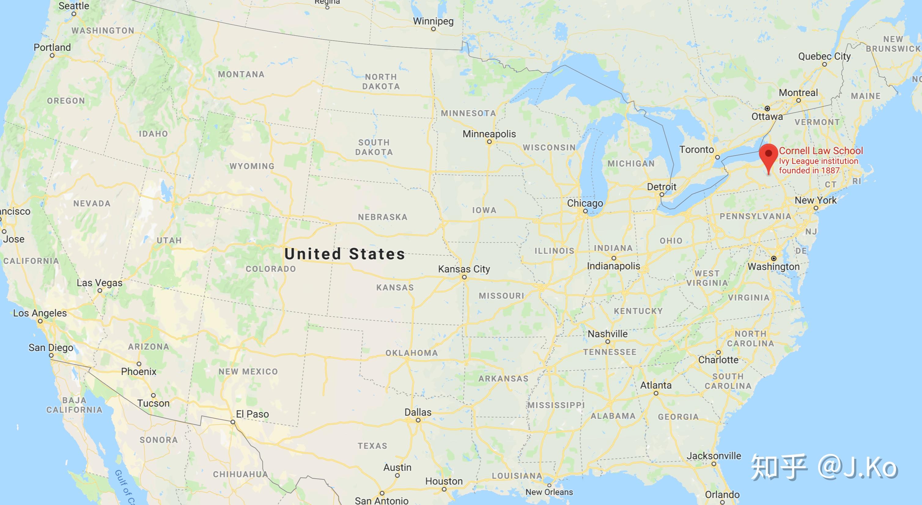 常青藤t14康奈尔法学院cornelllawschool介绍