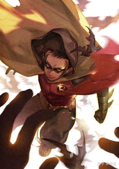 达米安是蝙蝠侠与刺客联盟首领忍者大师之女塔利亚·奥·古(talia al