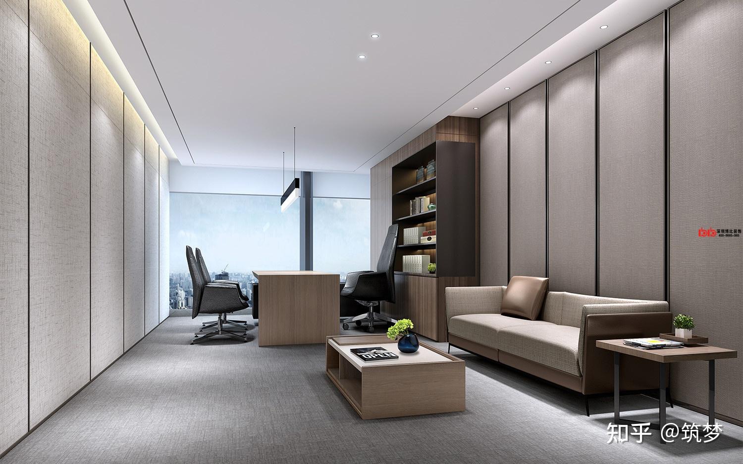 多人办公室怎么装修设计?多人办公室装修设计要求 - 知乎
