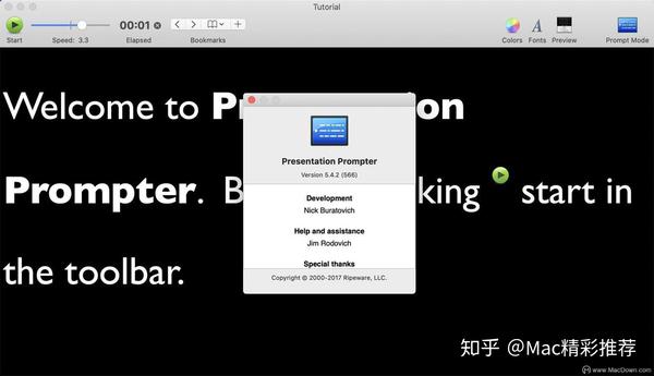 presentation prompter for mac