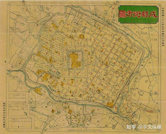 看成都老地图后随感