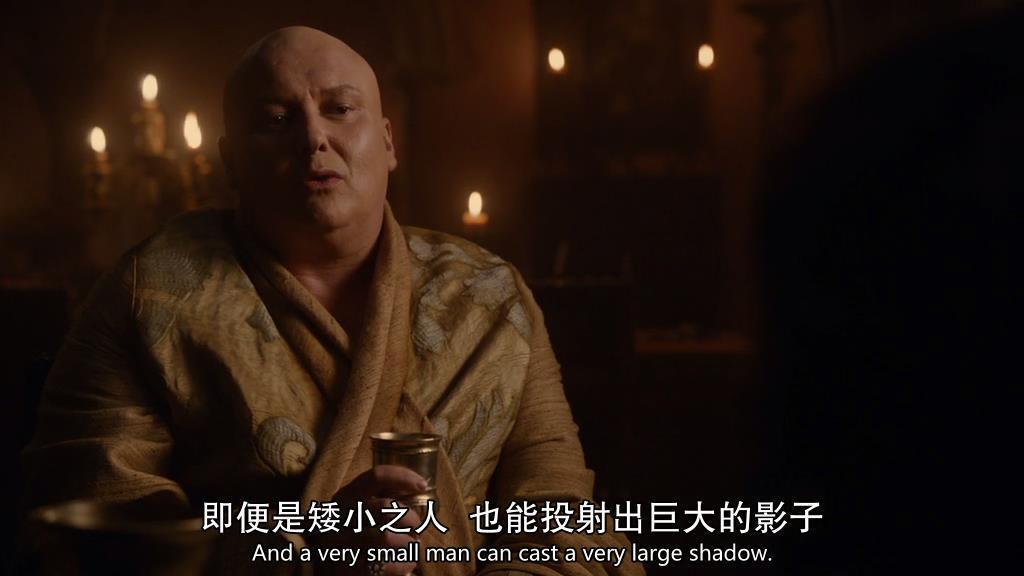 和迂回,并在乔佛里的"命名日"比武上救下了唐托斯(成为国王的弄臣)