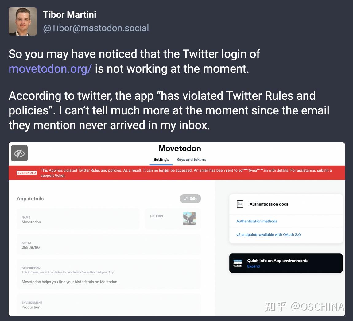 阻止用户转用Mastodon 开源社交平台，推特再禁API - 知乎