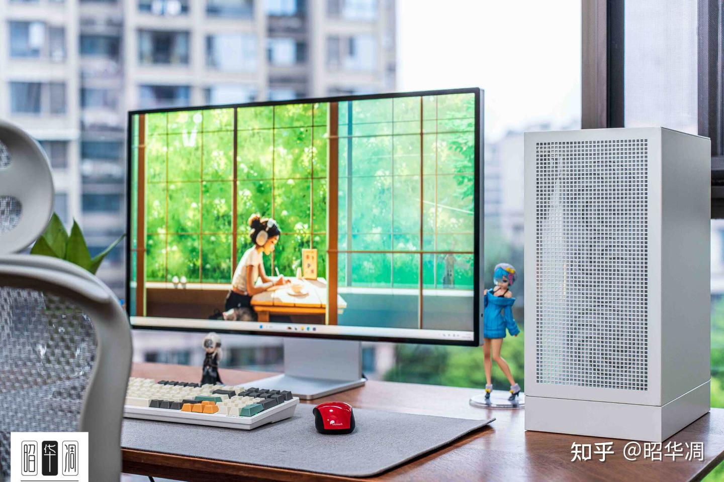 小桌面救星!微星X870I + 九州 CH170 PLUS 极简纯白装机