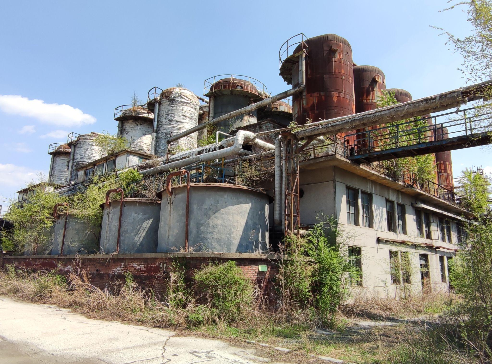抚顺石化石油一厂废墟参观记录