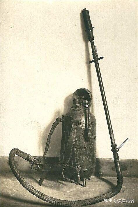 一战德国喷火器图片