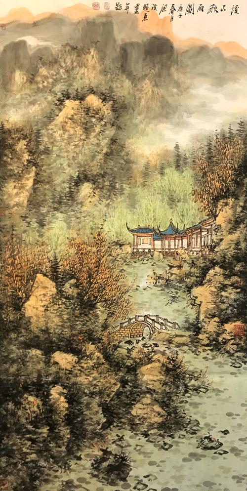 2021当代书画名家新春大拜年顾晓东