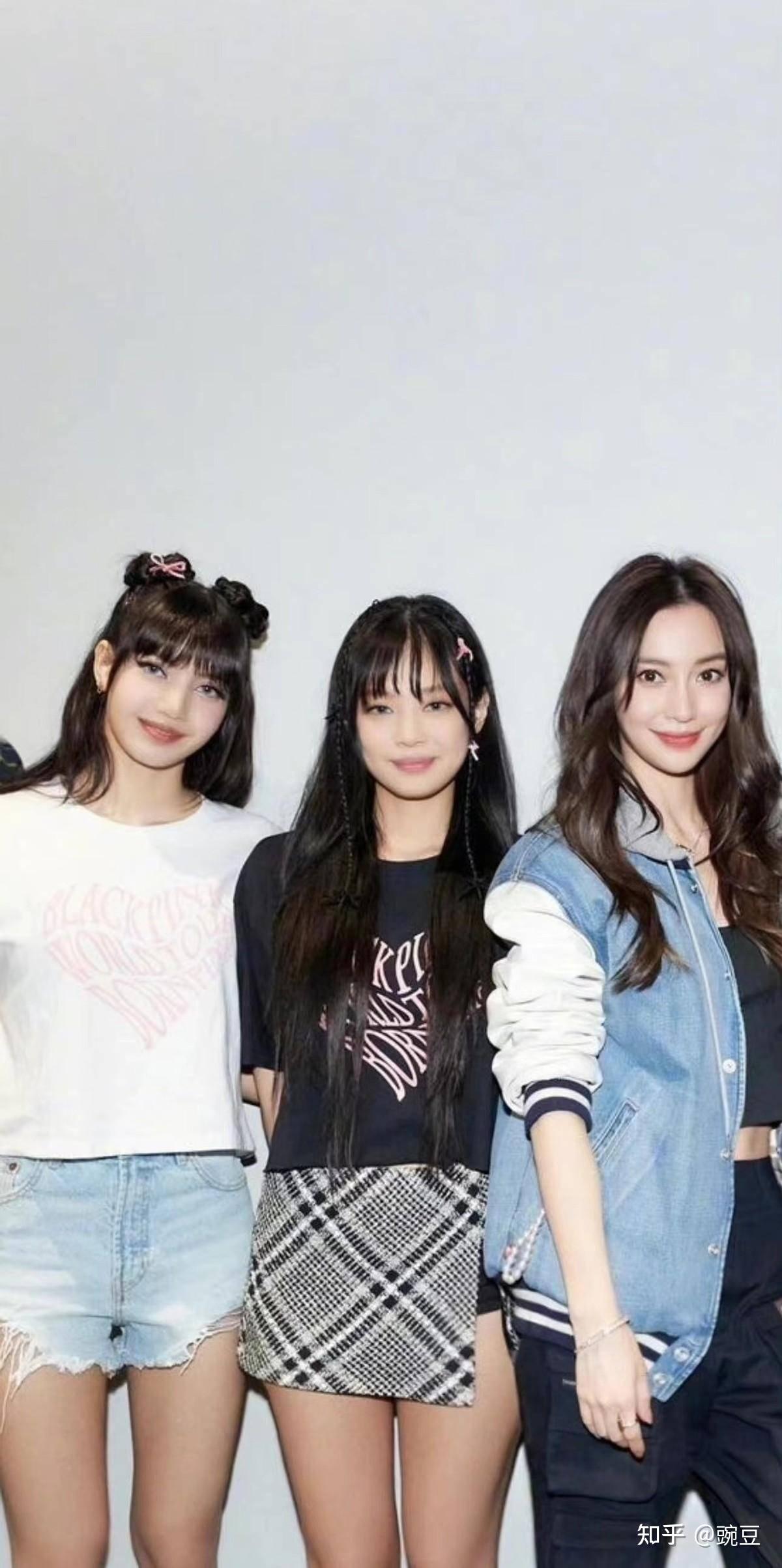 Baby和blackpink合照火了!她穿女团装美得太耀眼,赢了全队成员 - 知乎