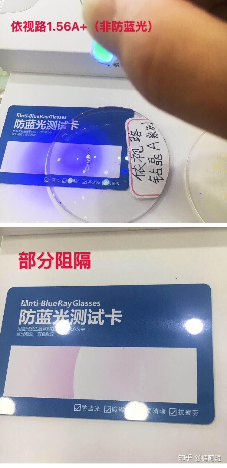 明明是专业的国际品牌防蓝光镜片,此测试竟然毫无用处测试一