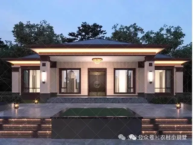 25款一层中式别墅,尽显儒雅风范乡村养老自建住宅! - 知乎
