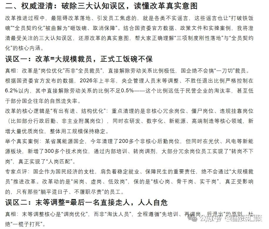 2026央国企改革重磅推进！深化三项制度改革、打破“铁饭碗”，末等调整刚性落地，国企人必看避坑指南 - 知乎