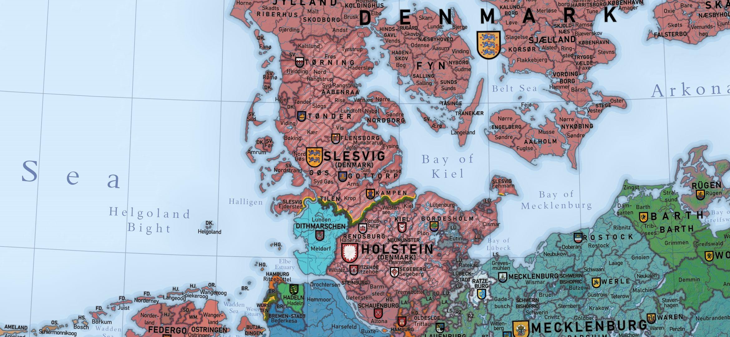 1444年神圣罗马帝国地图