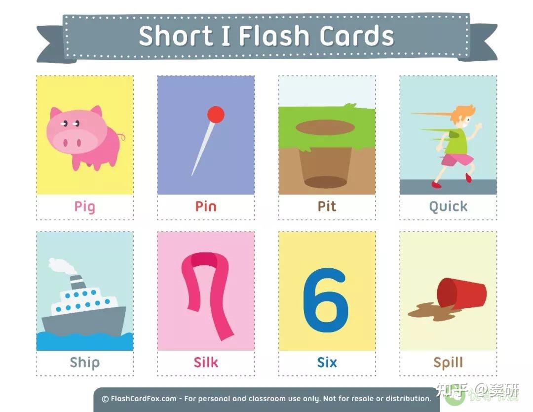 免费分享 | 43大主题英语彩色单词卡，帮孩子轻松掌握1600+词汇 - 知乎