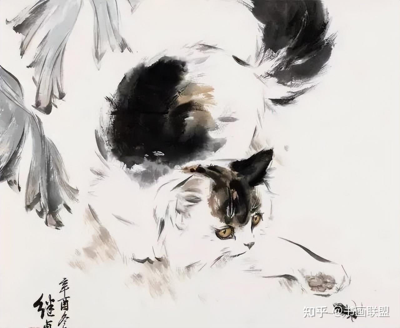 王涛工笔猫最新作品|纯艺术|国画|专业字画 - 原创作品 - 站酷 (ZCOOL)