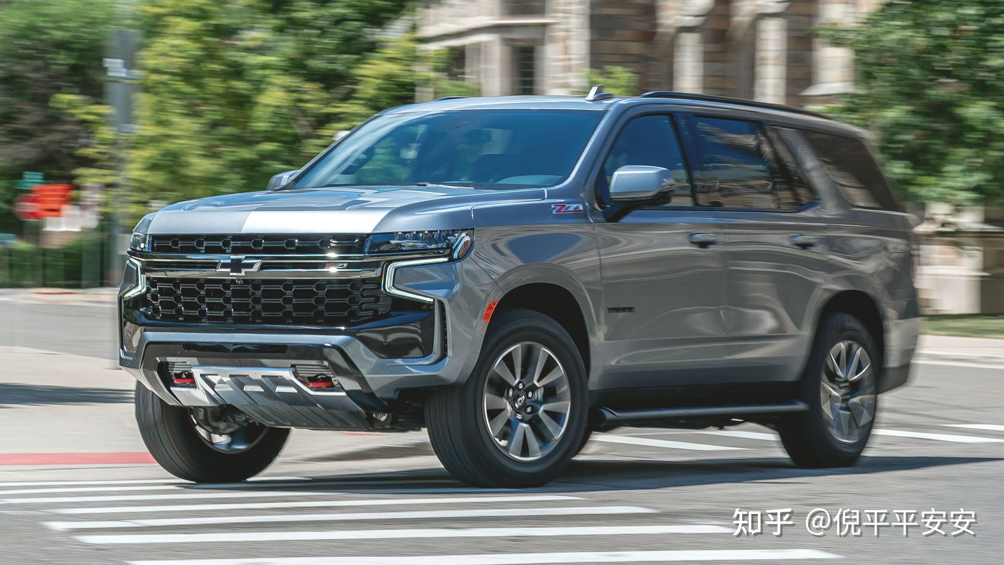 2021款tahoe不仅外观更大,第三排和载货面积也有所增长.