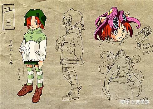 由美是动画原创角色,基本上没啥能力,作用就是开场