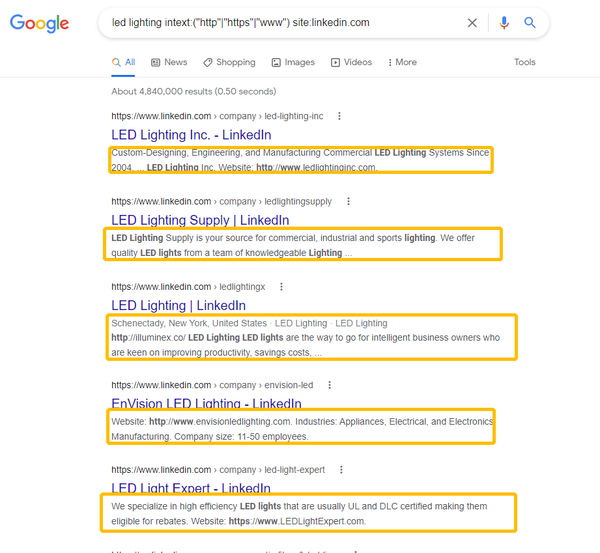 外贸谷歌(google)搜索客户技巧(方法)十(intext 在页面的描述中搜索) 知乎