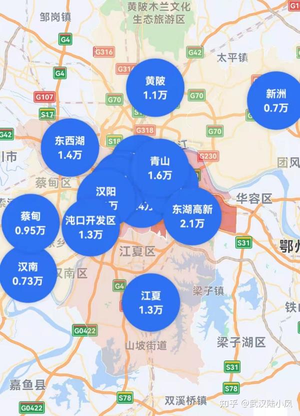武汉最实用的房价地图 - 知乎