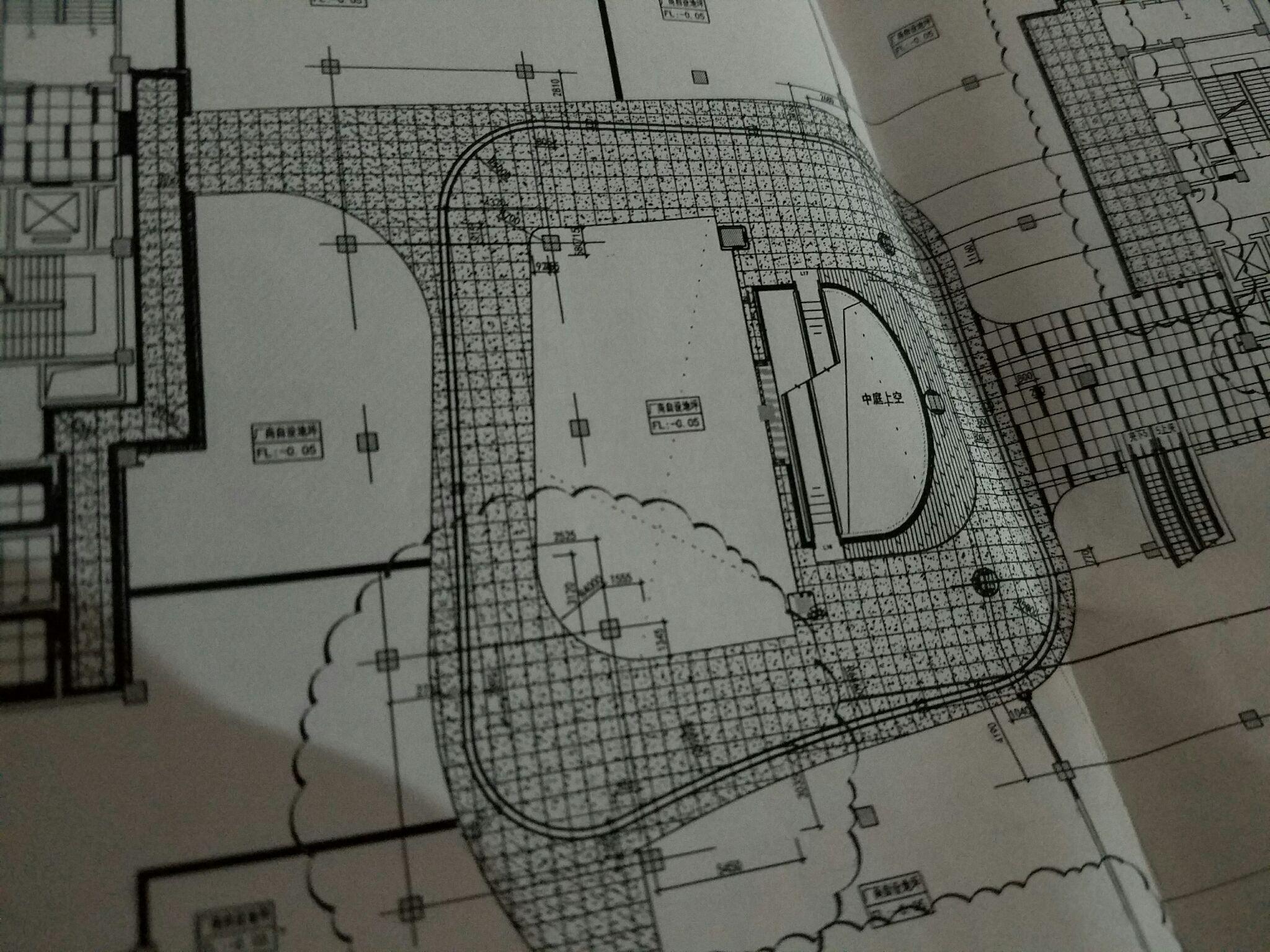 商业综合体异型地面如何排版下料施工瓷砖和石材