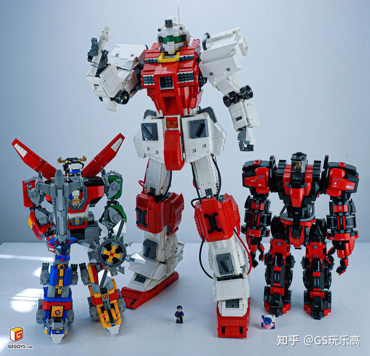 用乐高搭建高80cm的高达能站稳吗? - 知乎