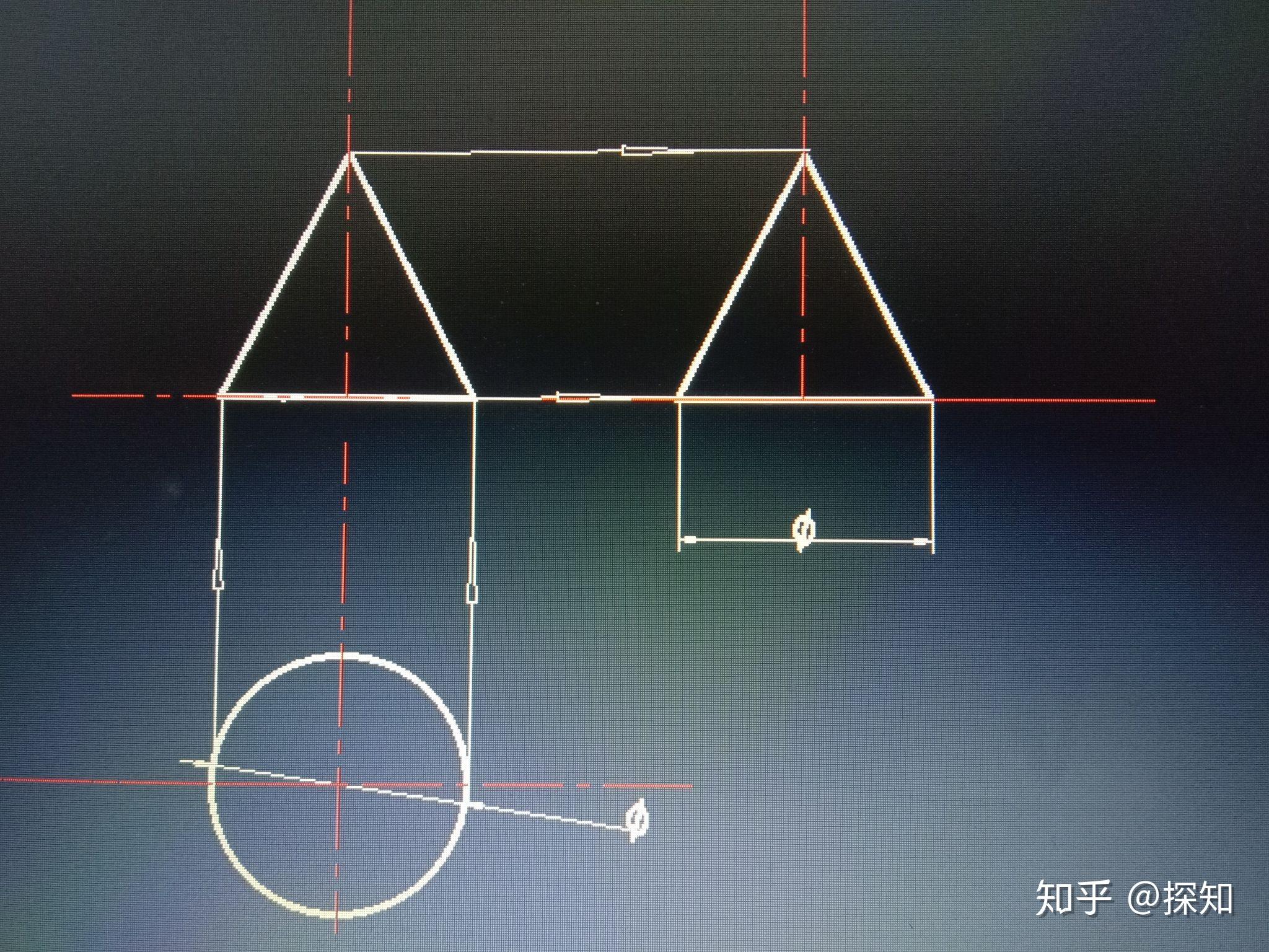 立体投影怎么画图片