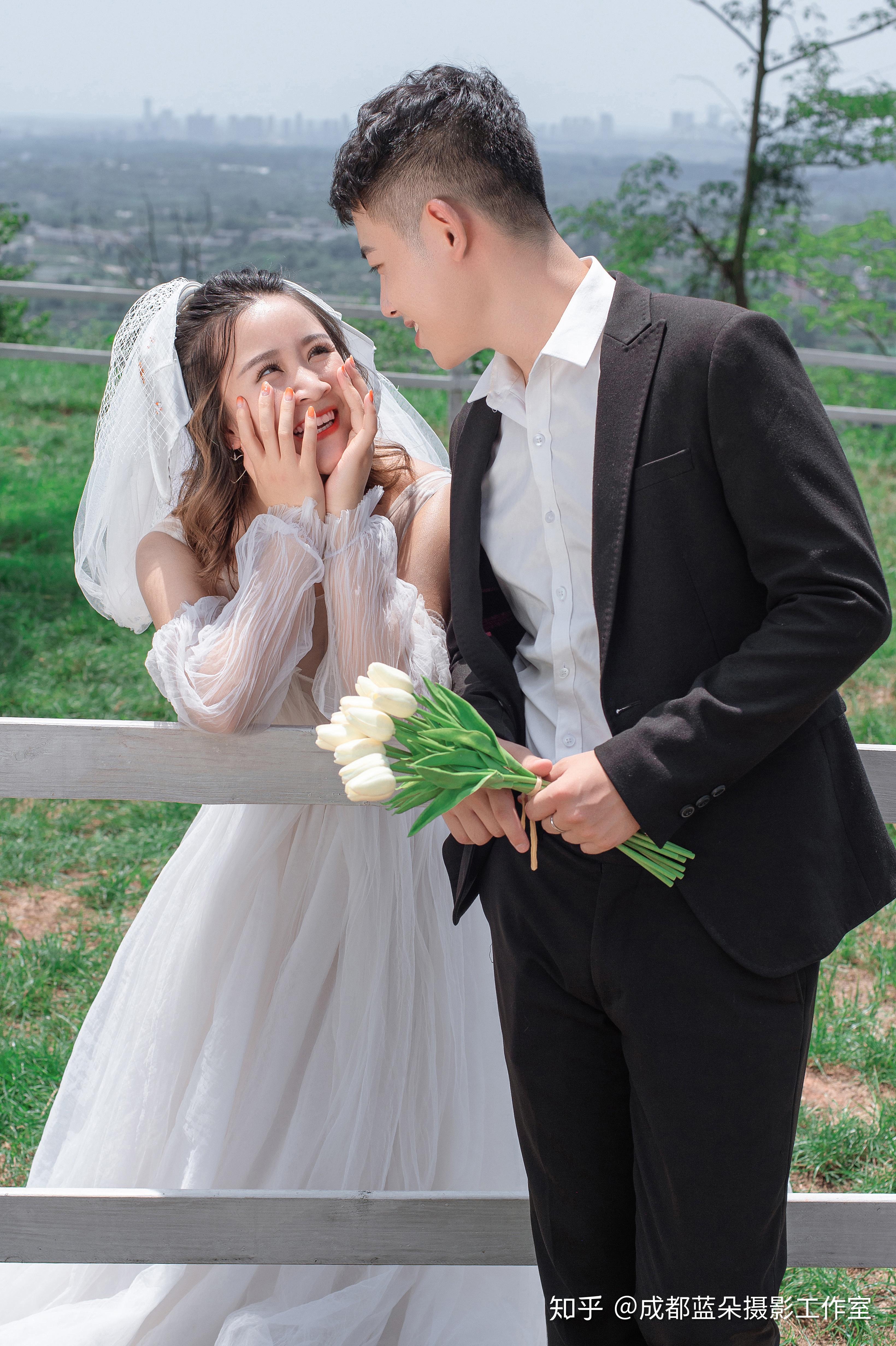 简约时尚风成都婚纱照