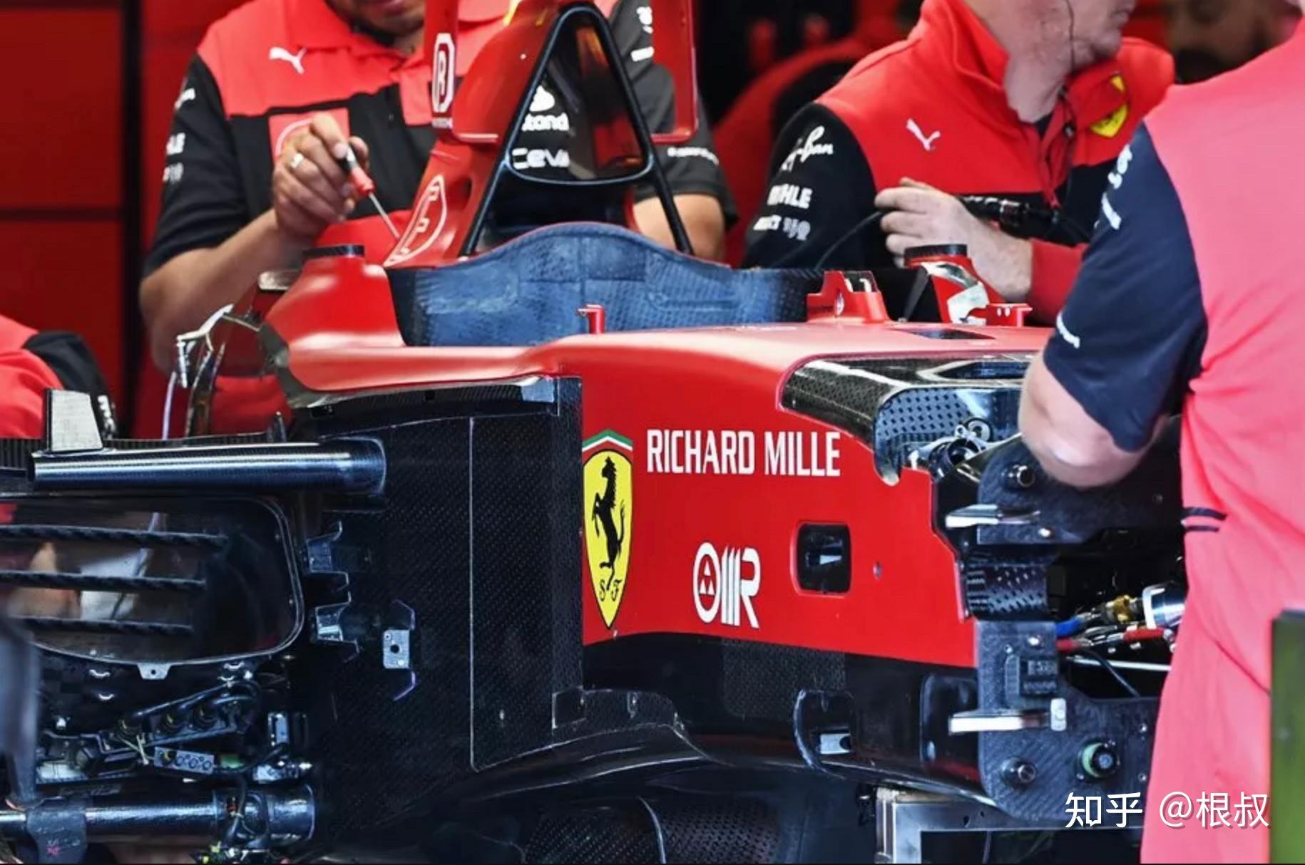关于法拉利F1-75侧箱内的“秘密气流通道” - 知乎