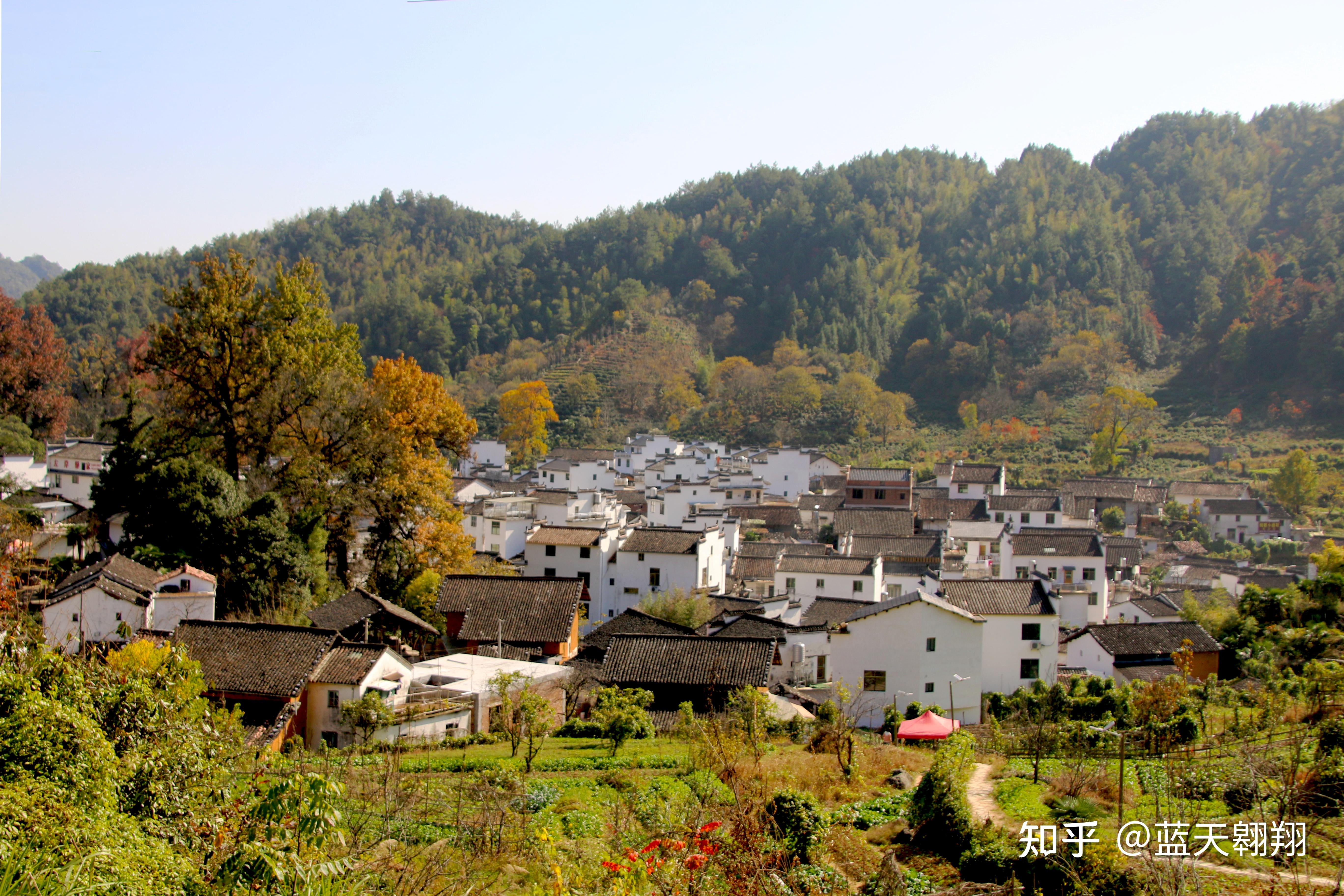 石城 | 婺源秋季绝美的村落