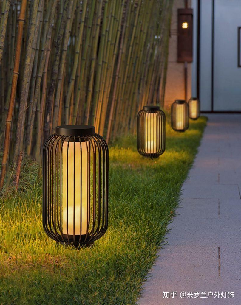 新中式庭院景观灯轻松打造佛系庭院