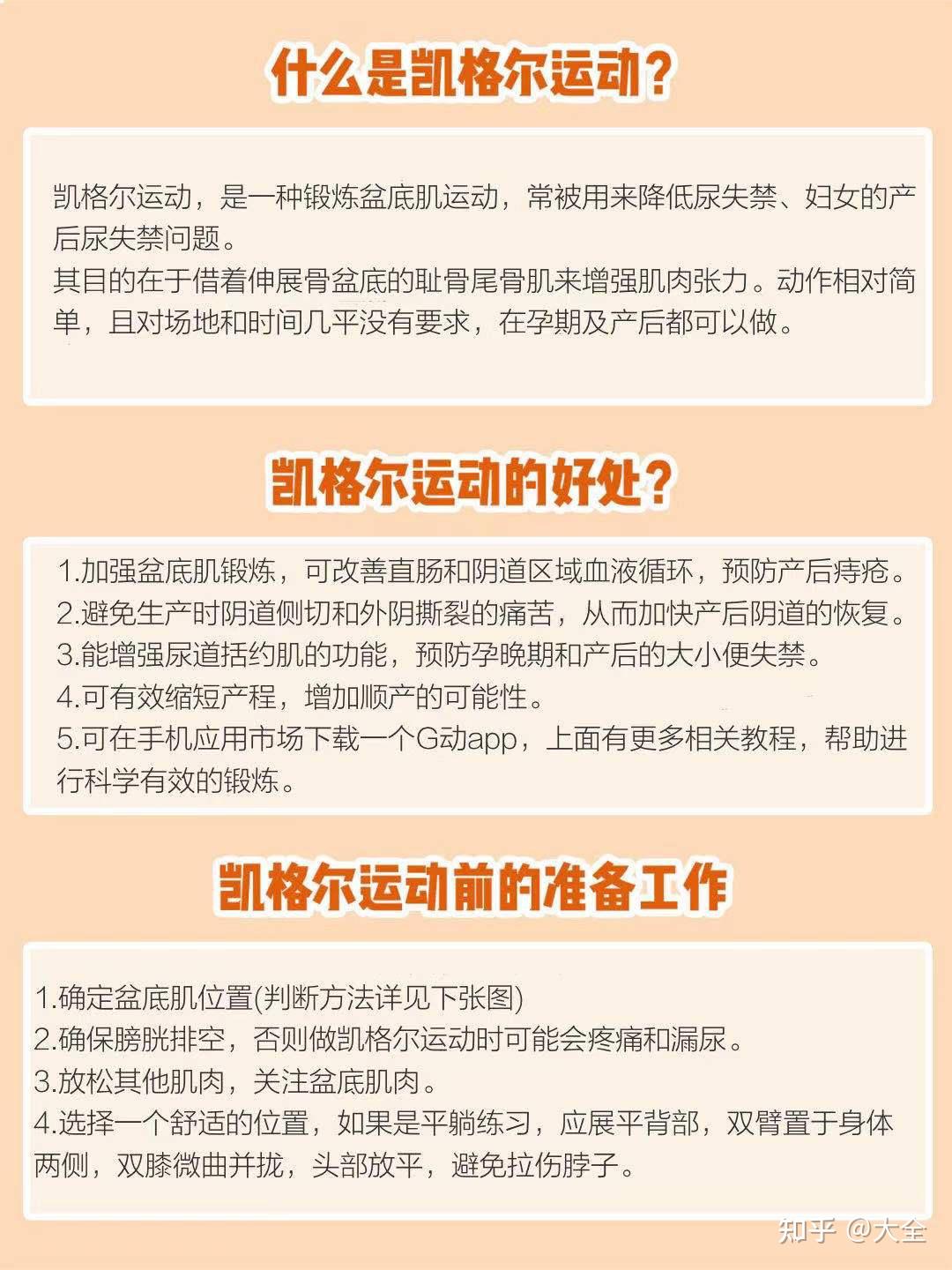 孕期产后修复准妈必做凯格尔运动详解