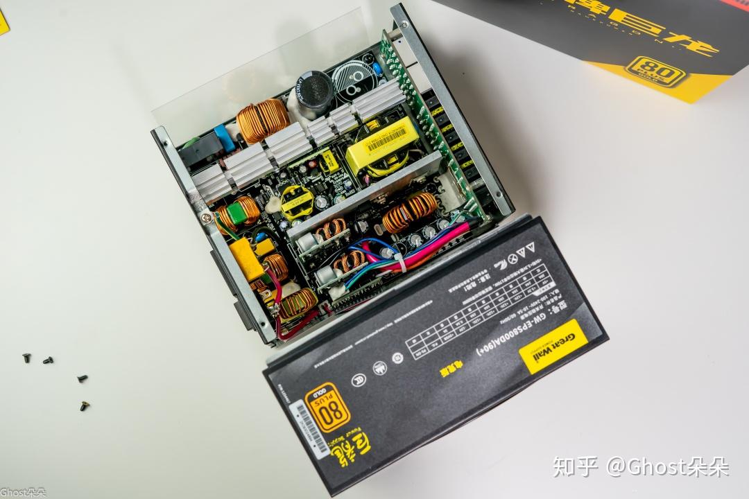 十年经典产品长城巨龙eps800da电竞版金牌电源拆解评测