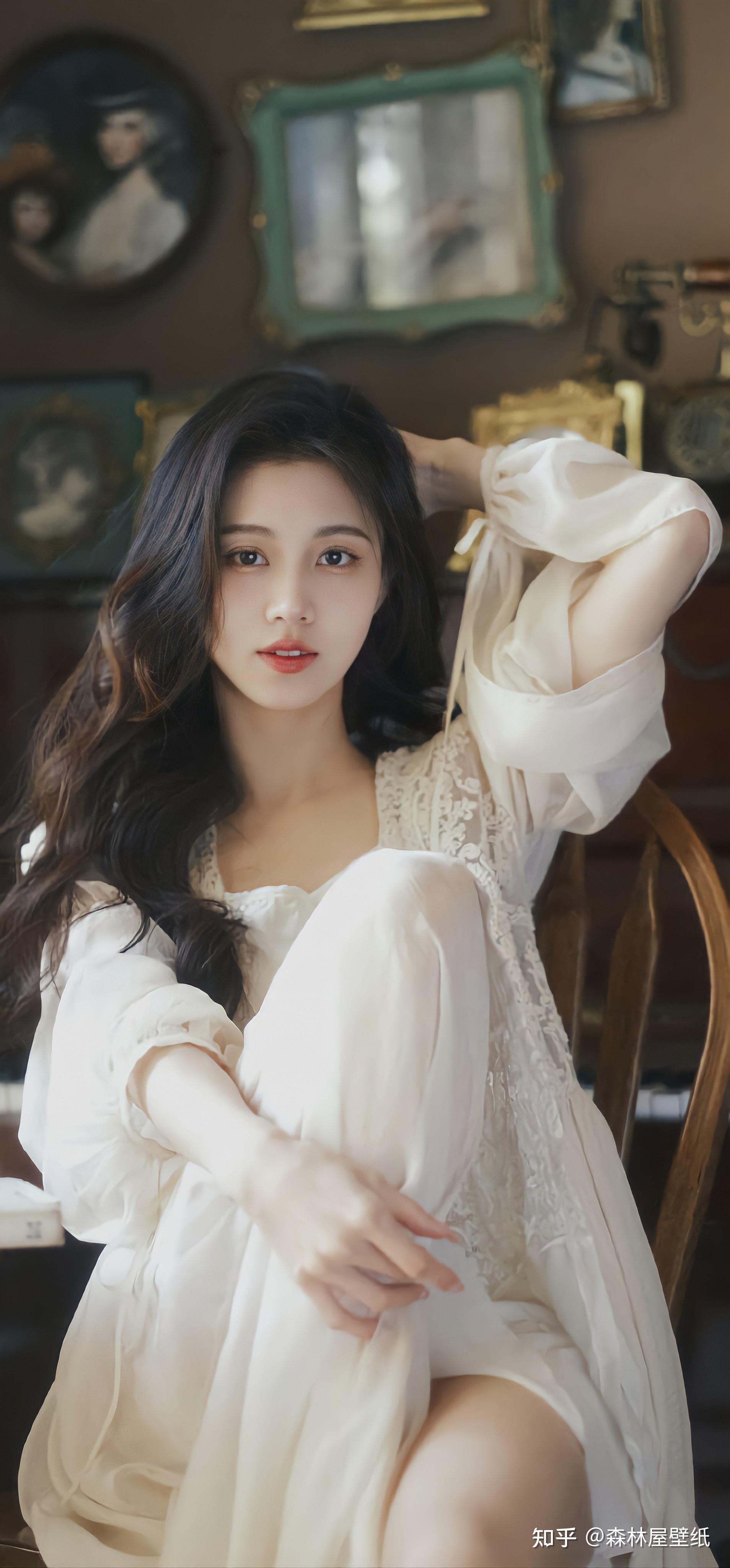 美女手机壁纸全面屏高清壁纸第12期 - 知乎