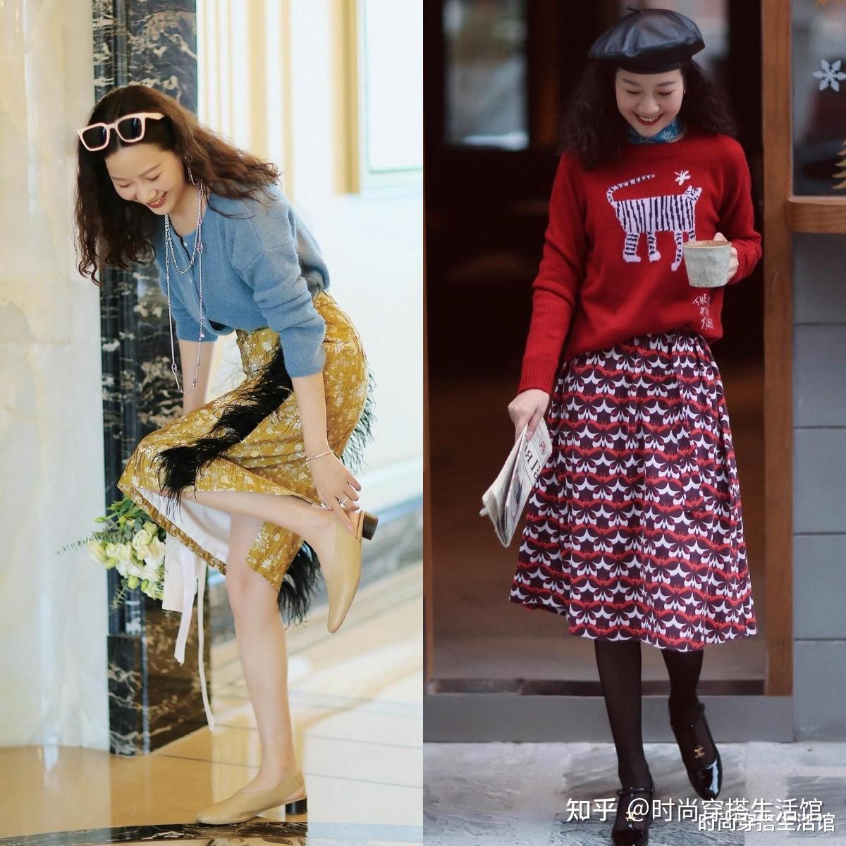 今秋火了一种穿法,叫“上短下长”,显高又显瘦,太适合小个子 - 知乎