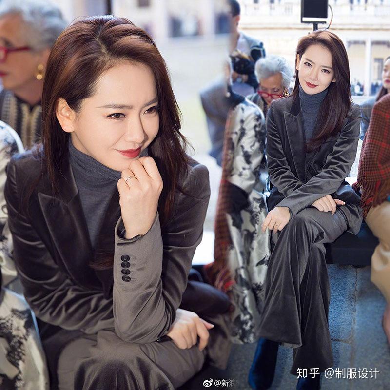 娱乐圈哪位女明星穿职业装西装最好看呢
