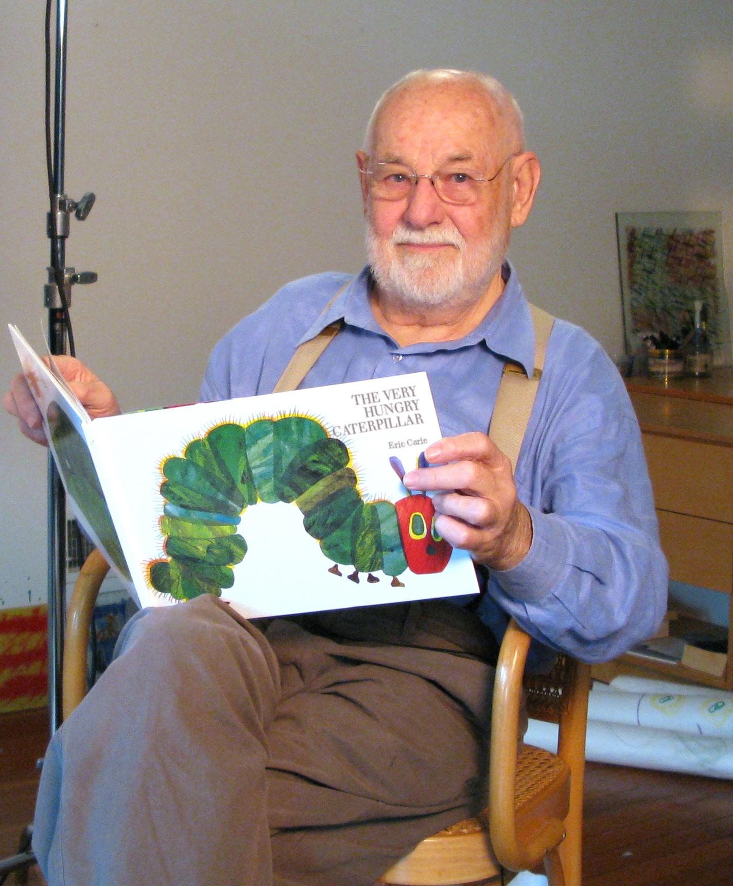 于美国著名儿童文学家eric carle(艾瑞·卡尔)笔下的the very hungry