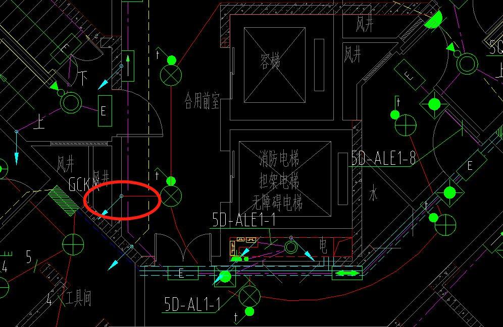 建築電氣設計圖紙中常見的引上引下符號怎麼理解新人必備知識