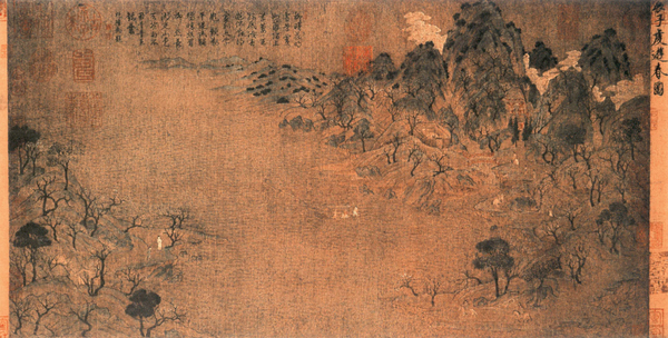 展子虔《游春图》鉴赏 - 知乎